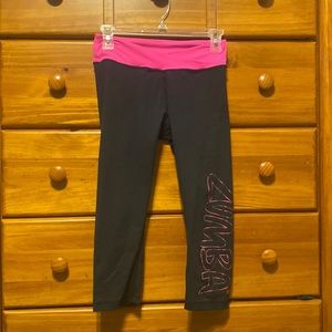 Zumba Vintage RARE leggings gently used comes from clean nonsmoker home